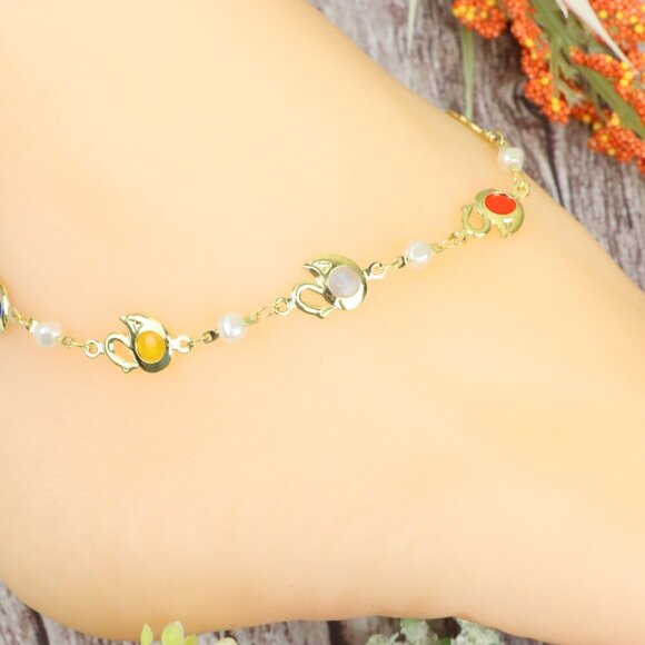 Dainty Anklet for Women – Elegant Everyday Jewelry & Perfect Gift | MLCRC1673 - Picture 4 of 10